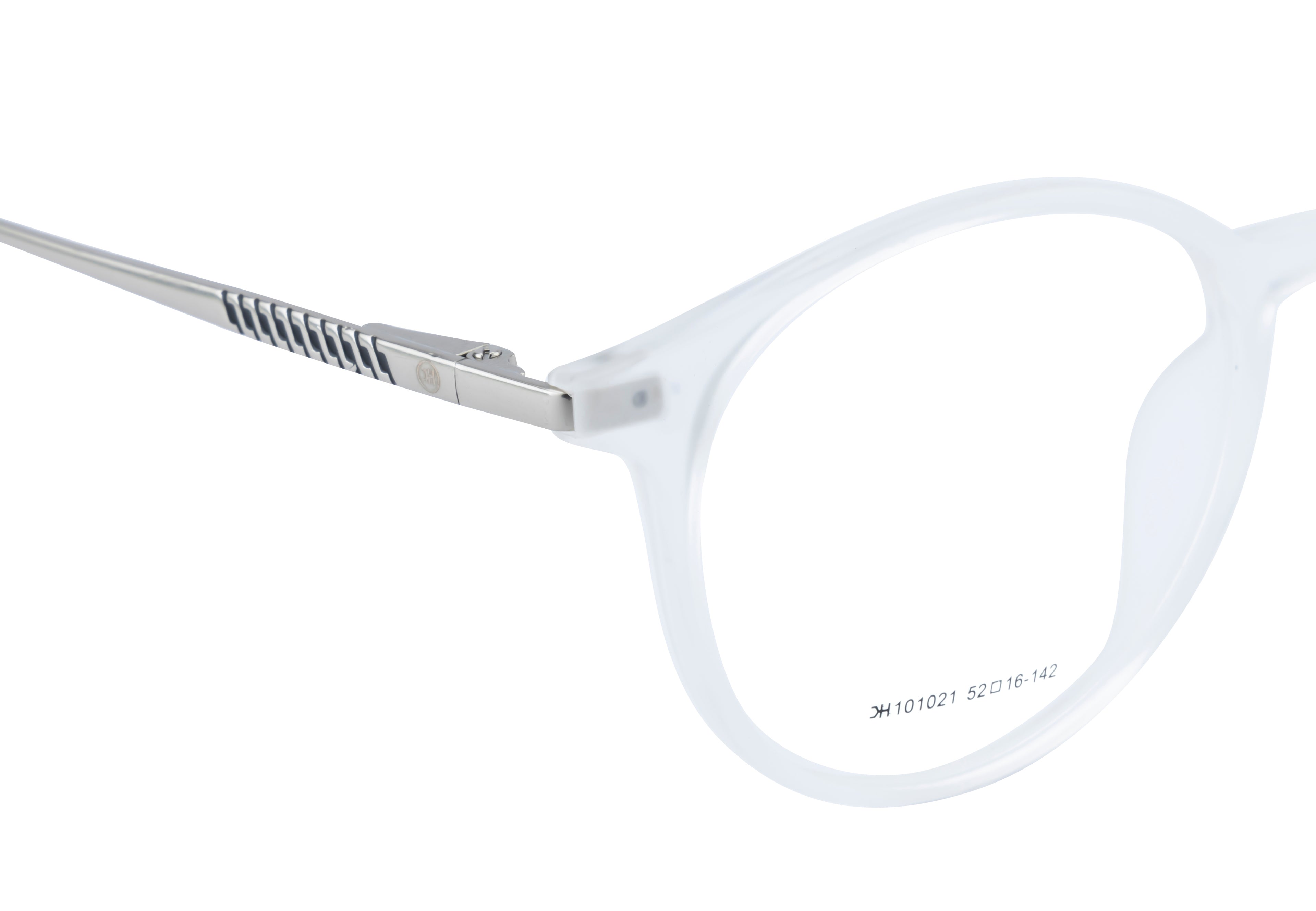 Tr Front, Silver Metal Sides, And Round Shape | A Stylish Blend Of Modern Elegance