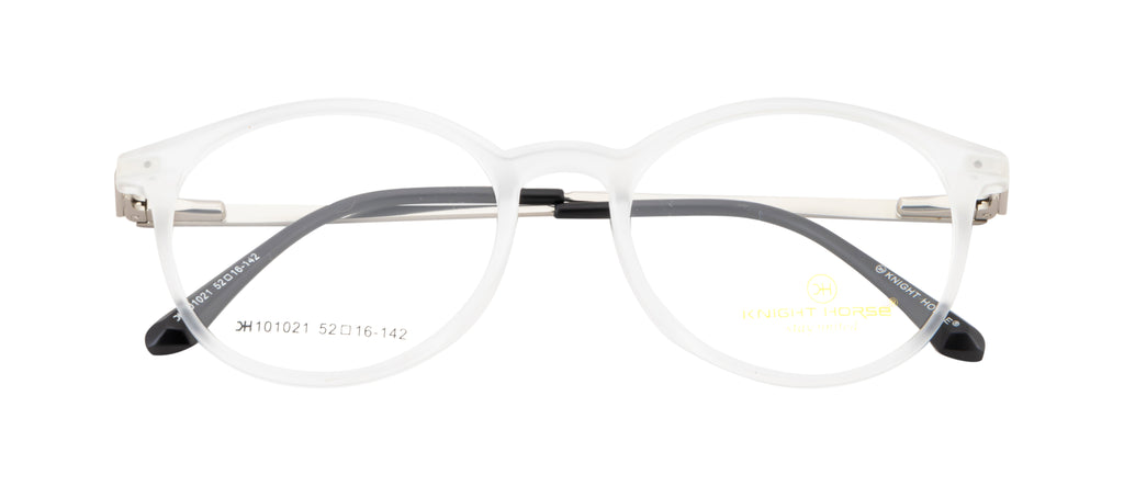 Tr Front, Silver Metal Sides, And Round Shape | A Stylish Blend Of Modern Elegance