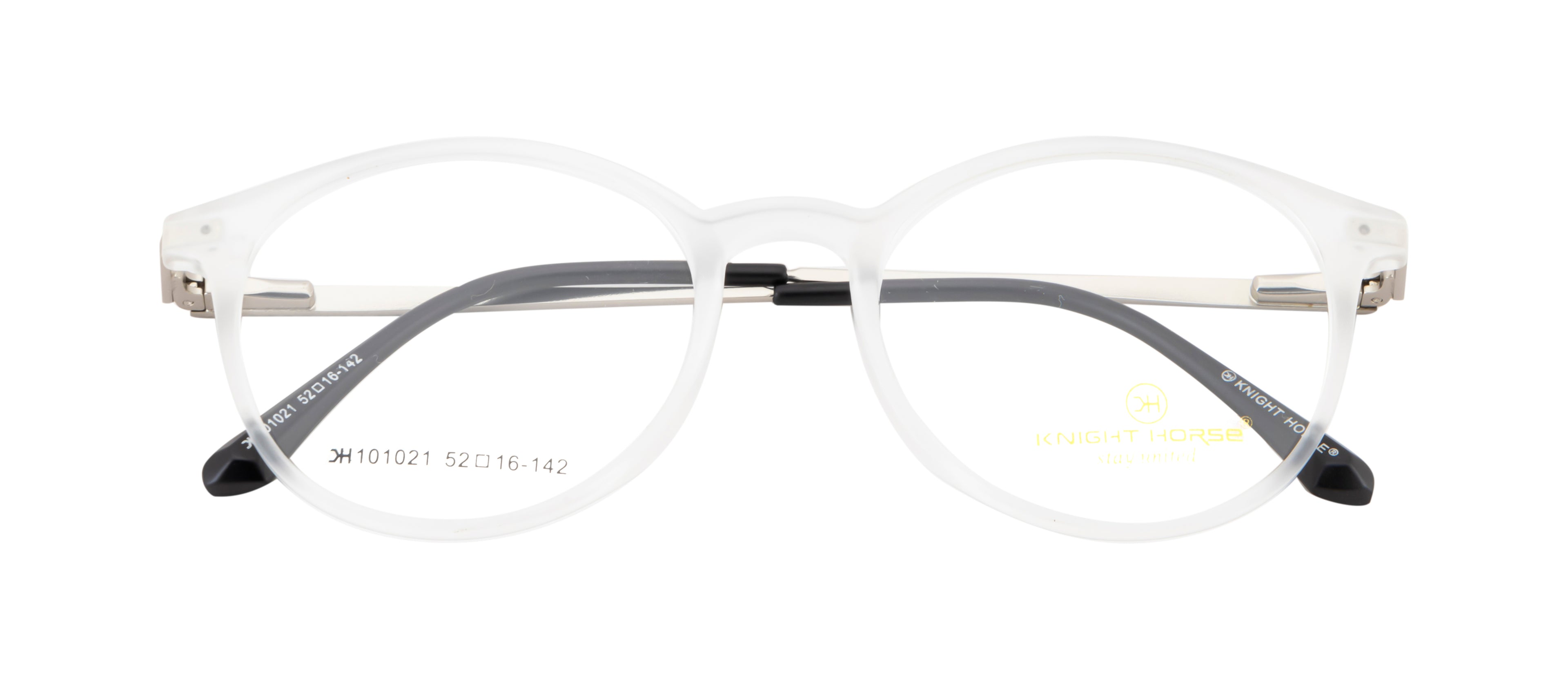 Tr Front, Silver Metal Sides, And Round Shape | A Stylish Blend Of Modern Elegance