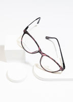 Pinkbelle: Chic Metal Cat-Eye Delight Eyewear Frame