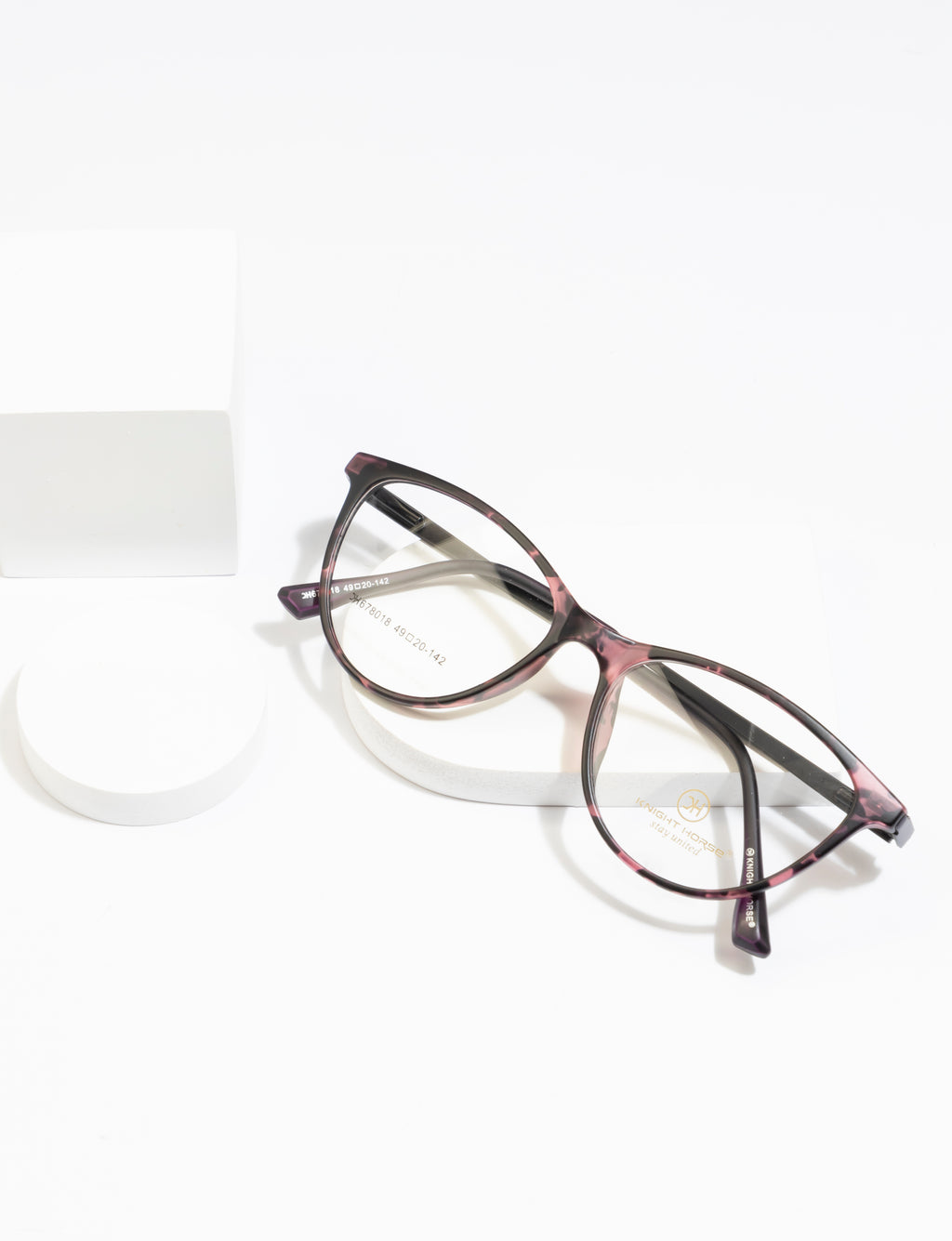 Pinkbelle: Chic Metal Cat-Eye Delight Eyewear Frame
