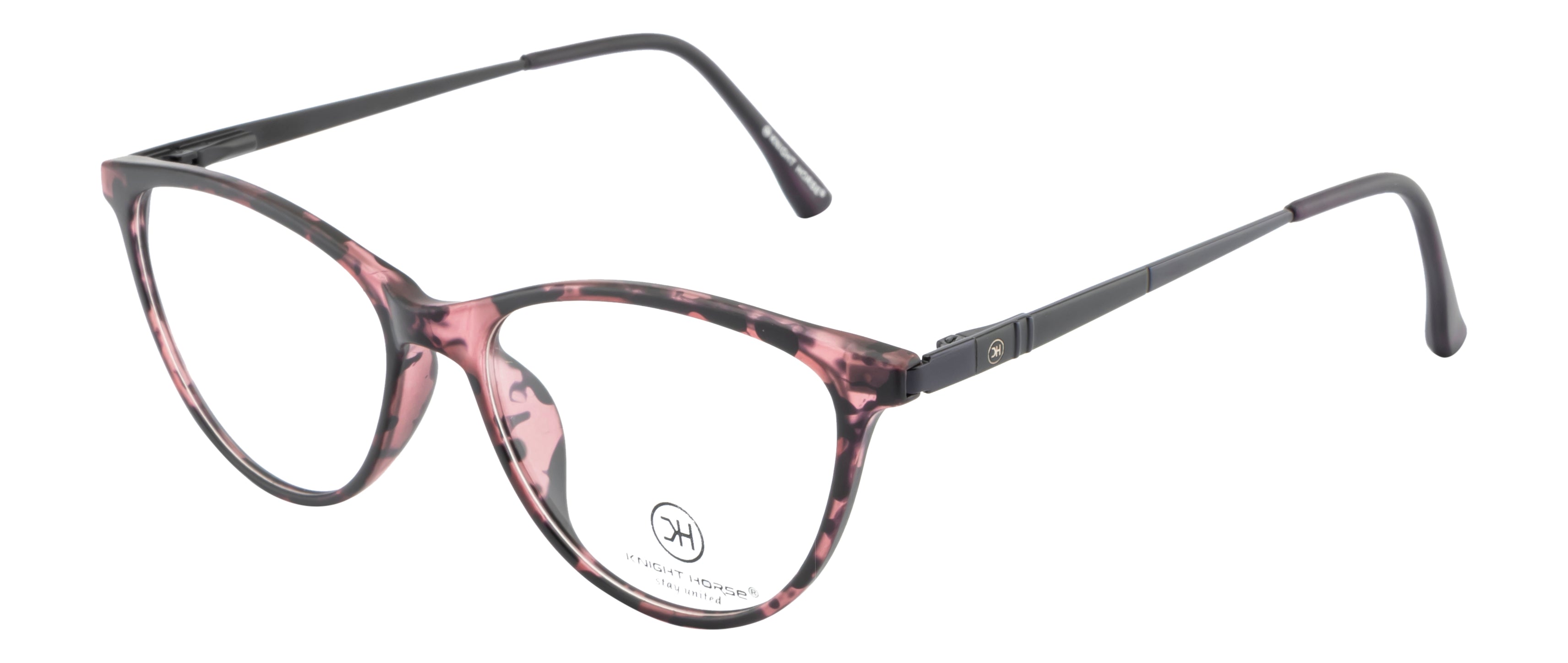 Pinkbelle: Chic Metal Cat-Eye Delight Eyewear Frame