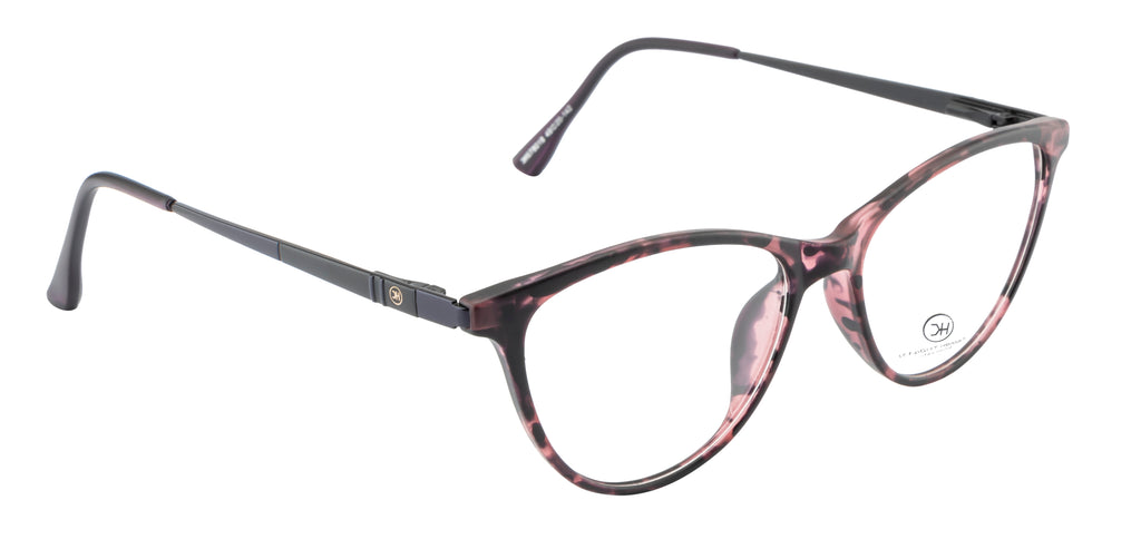 Pinkbelle: Chic Metal Cat-Eye Delight Eyewear Frame