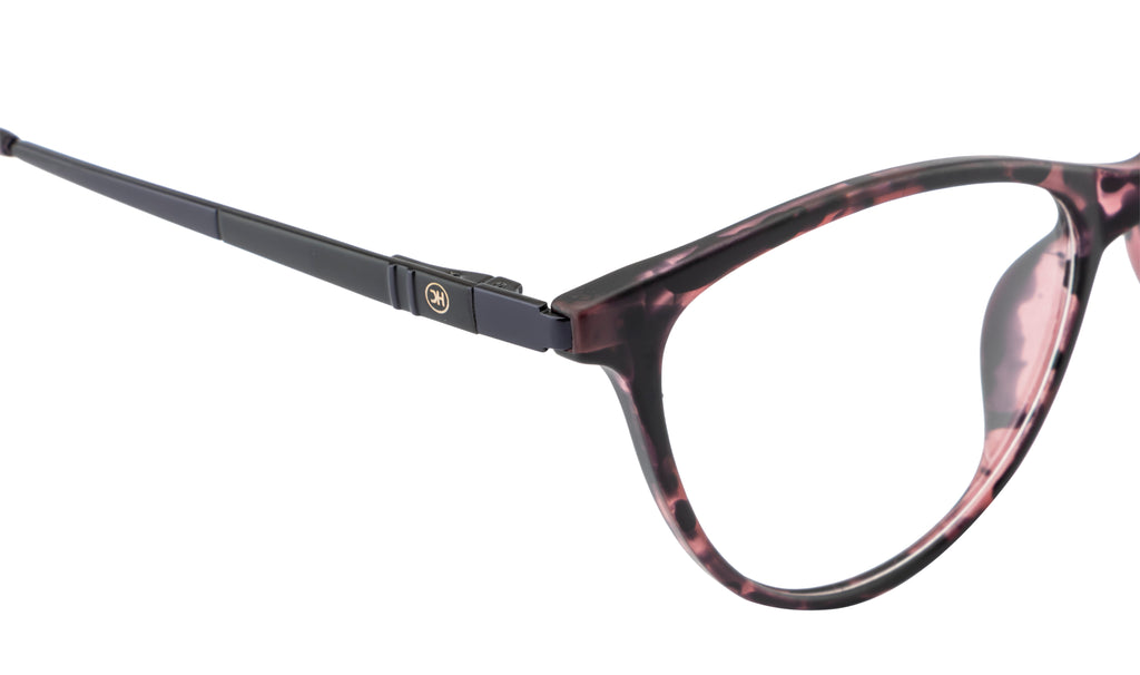 Pinkbelle: Chic Metal Cat-Eye Delight Eyewear Frame
