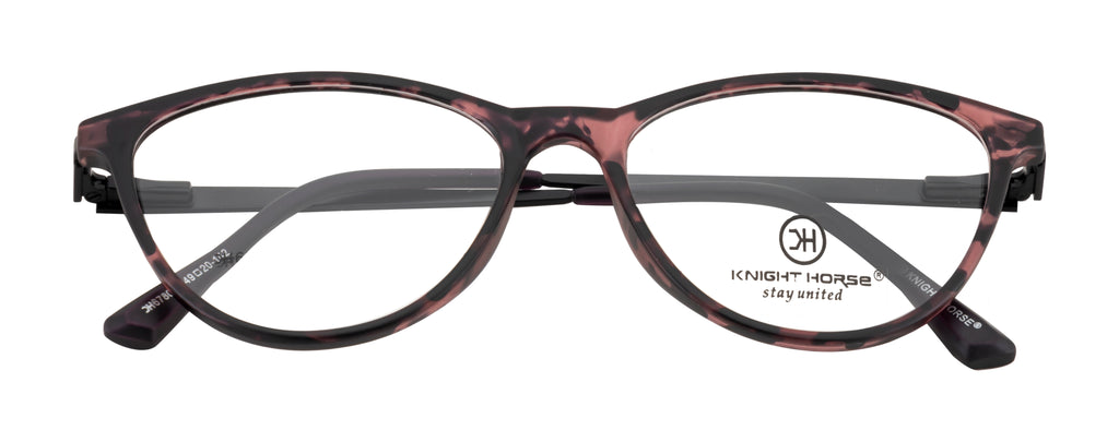 Pinkbelle: Chic Metal Cat-Eye Delight Eyewear Frame