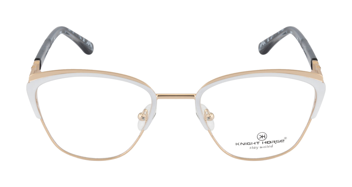 Stylish Cat-Eye Eyewear with Designer Sides |