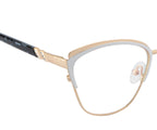 Stylish Cat-Eye Eyewear with Designer Sides |