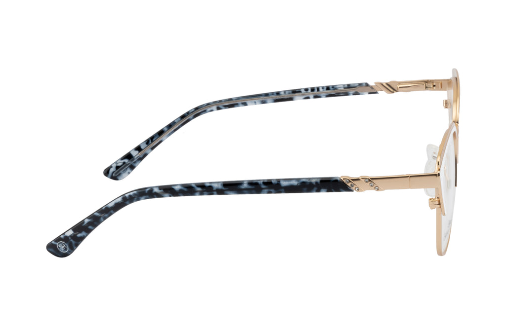 Stylish Cat-Eye Eyewear with Designer Sides |