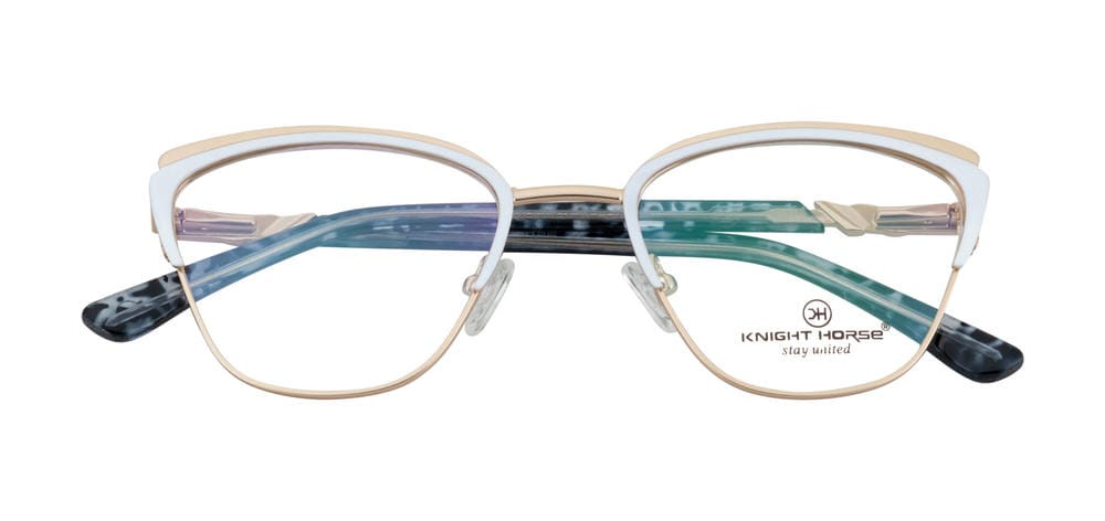 Stylish Cat-Eye Eyewear with Designer Sides |