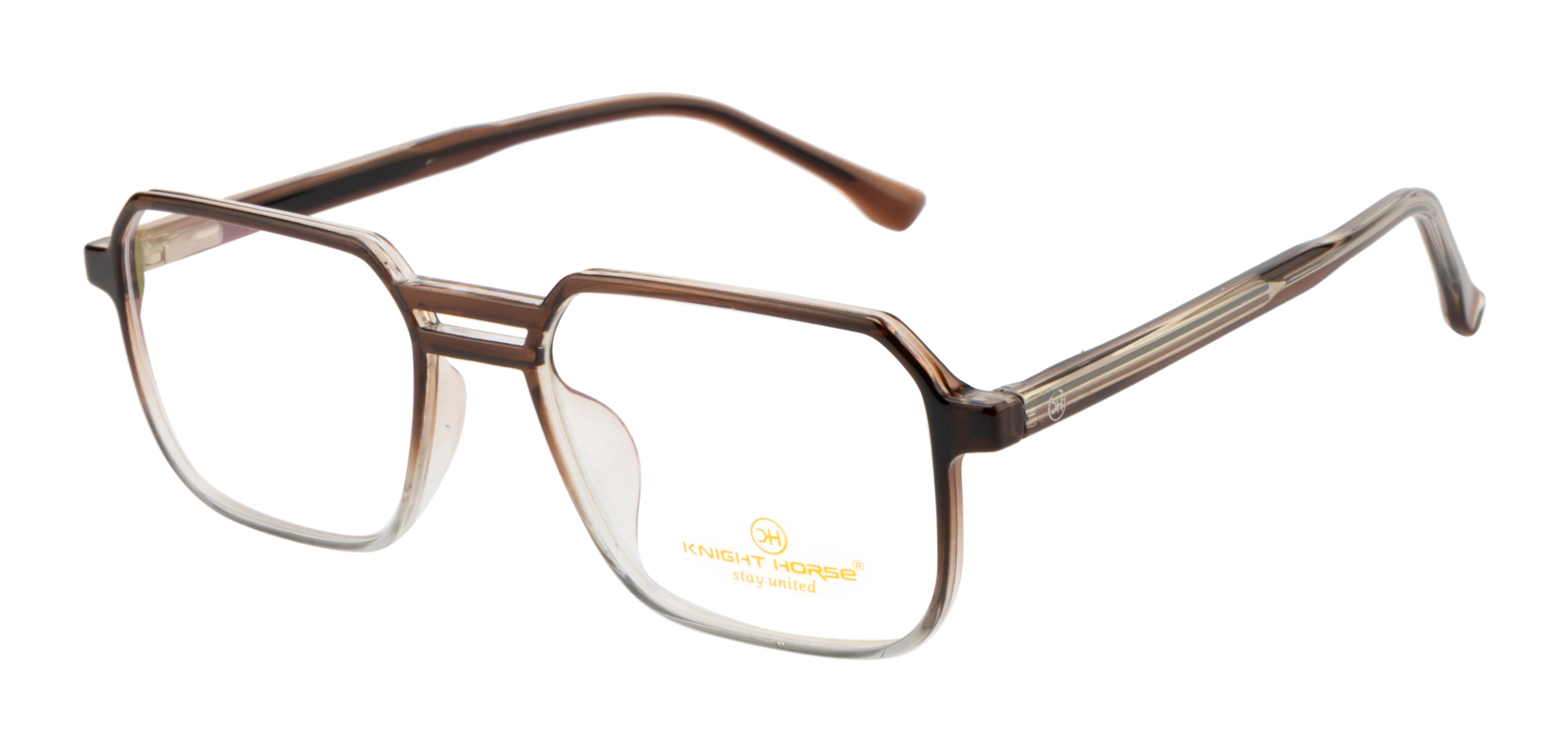 Mirage: Brown & Clear TR90 Eyewear
