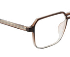 Mirage: Brown & Clear TR90 Eyewear