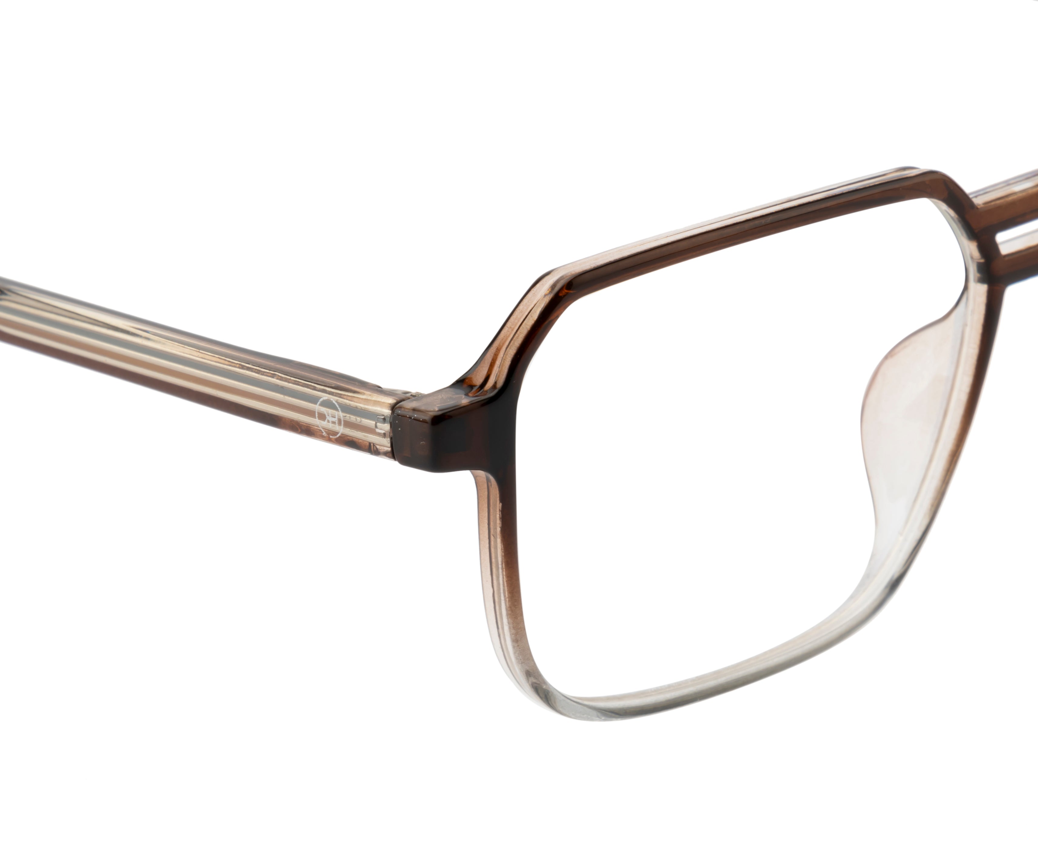 Mirage: Brown & Clear TR90 Eyewear