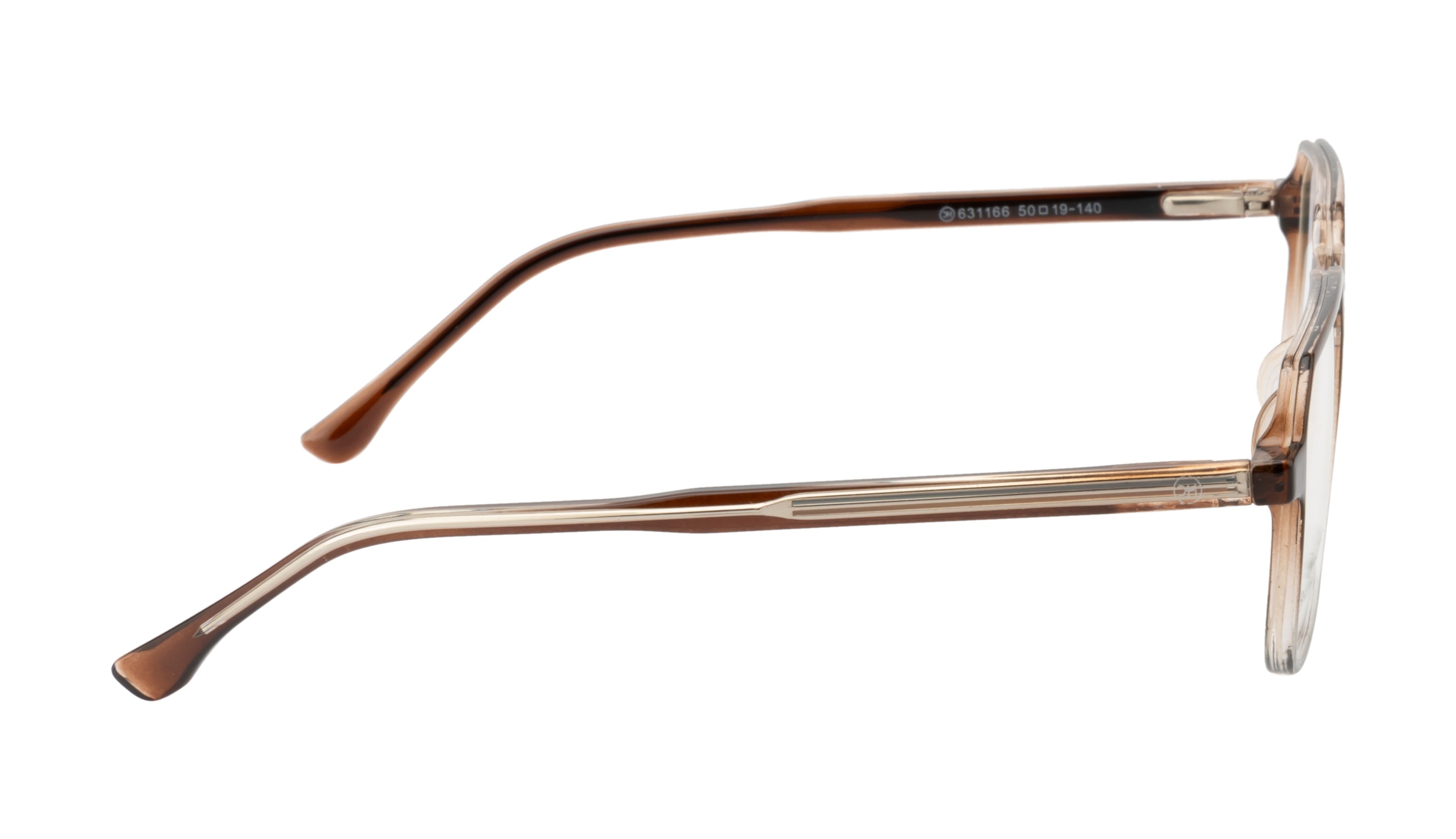 Mirage: Brown & Clear TR90 Eyewear