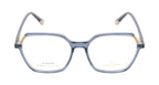 Chic And Contemporary Acetate Eyewear Frame In Glossy Blue & Beige Color
