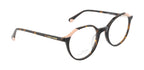 Chic And Contemporary Acetate Eyewear Frame In Brown & Pink Hues