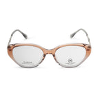 Knight Horse  Women’s Designer Optical Frame | Peach Brown