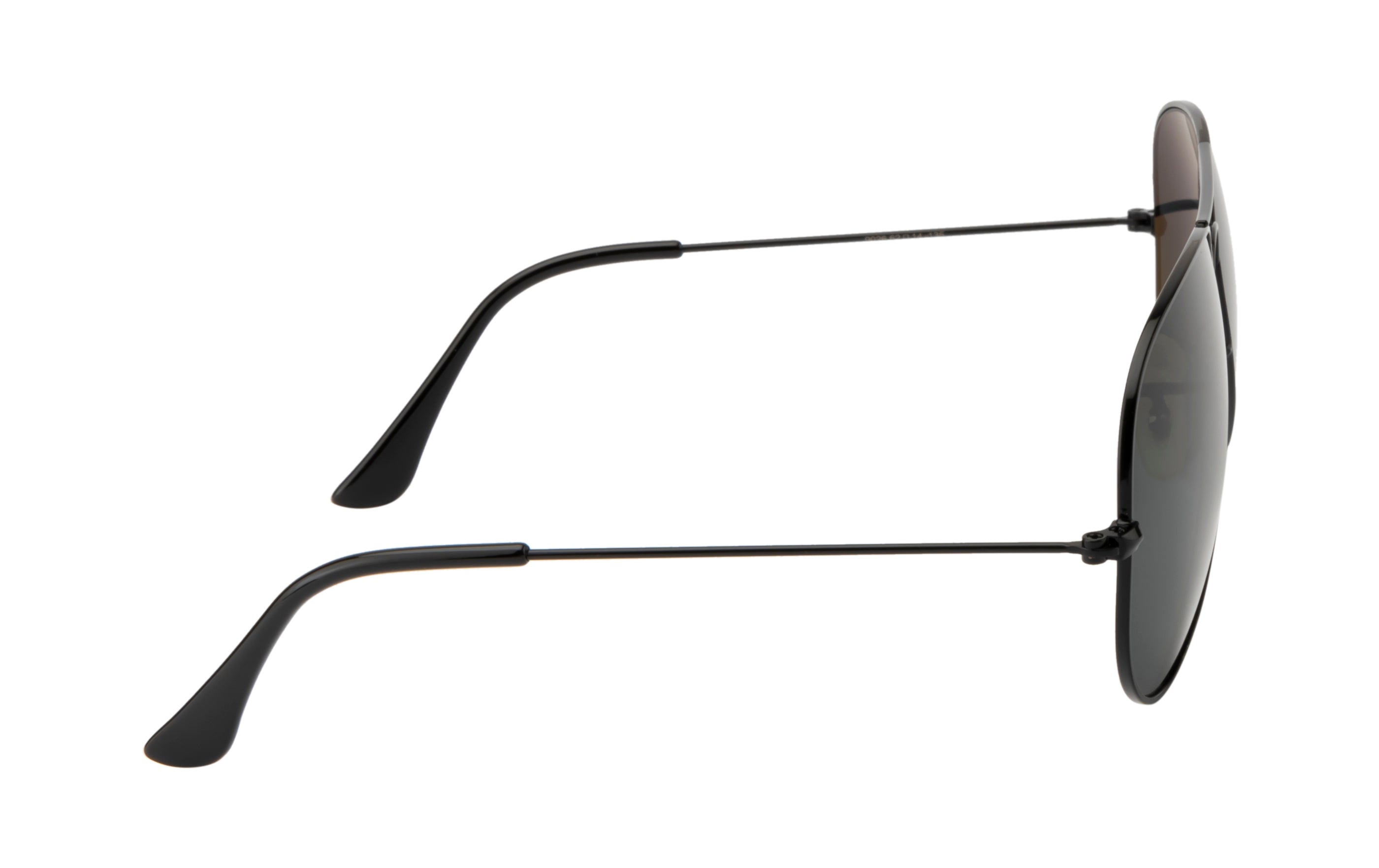 ShadowGlide: Sleek Black Aviator Shades | Polarized