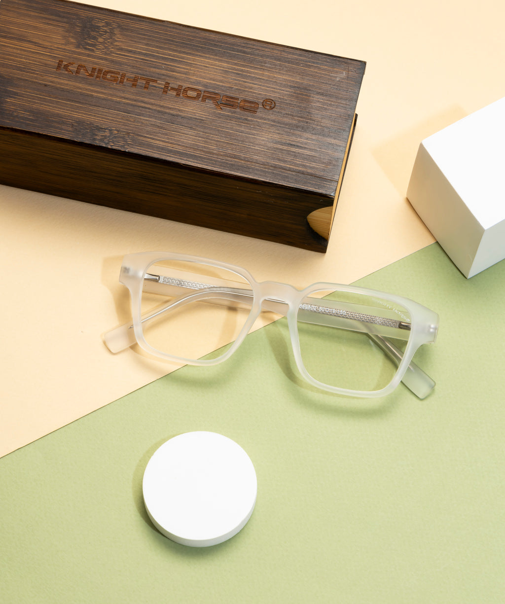 Knight Horse Square Photochromatic Transparent Edition