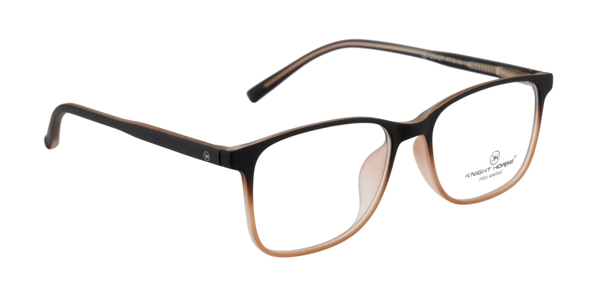 Velvet Finish Glasses | Matte Black & Brown Frames with Spring Hinges