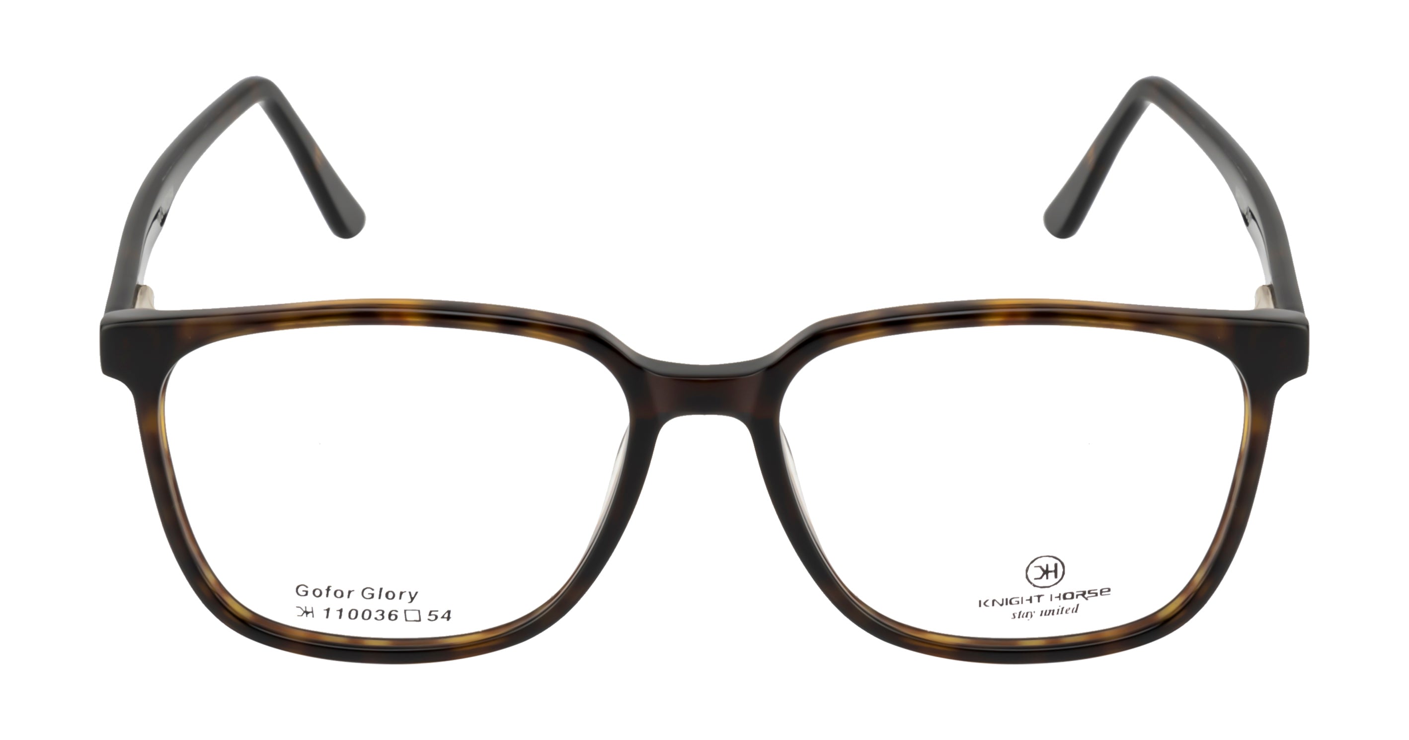Knight Horse Square Eyewear Frame for Daily Use – Brown