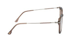 Stylish Geometric Women's Eyewear in Brown