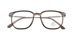 Stylish Geometric Women's Eyewear in Brown