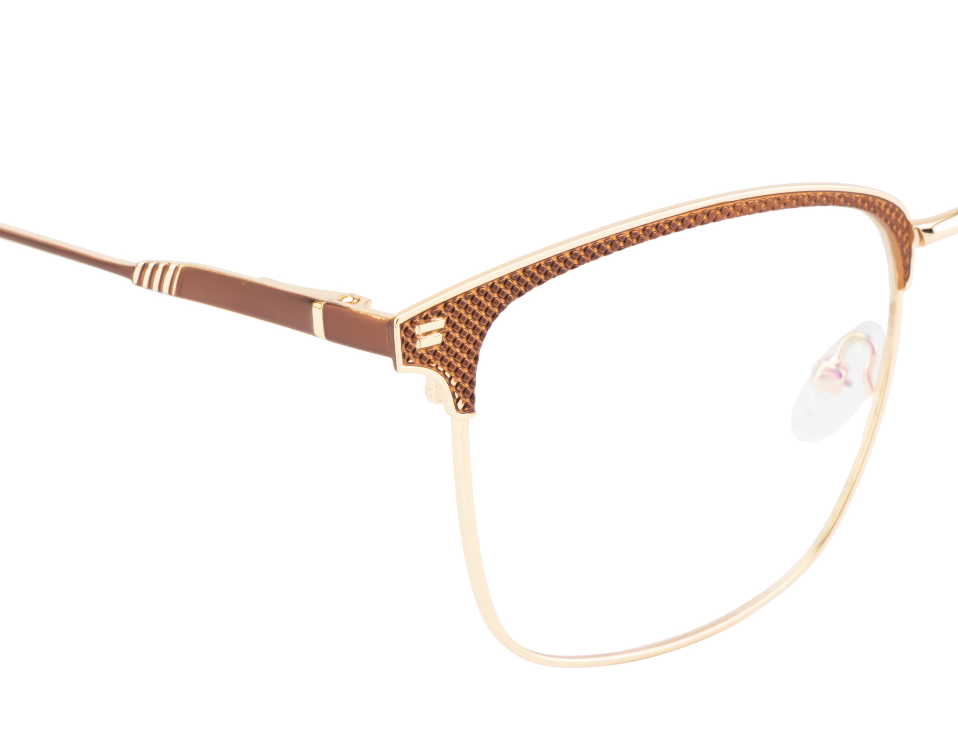 Golden Knight: Metal Eyewear | Square