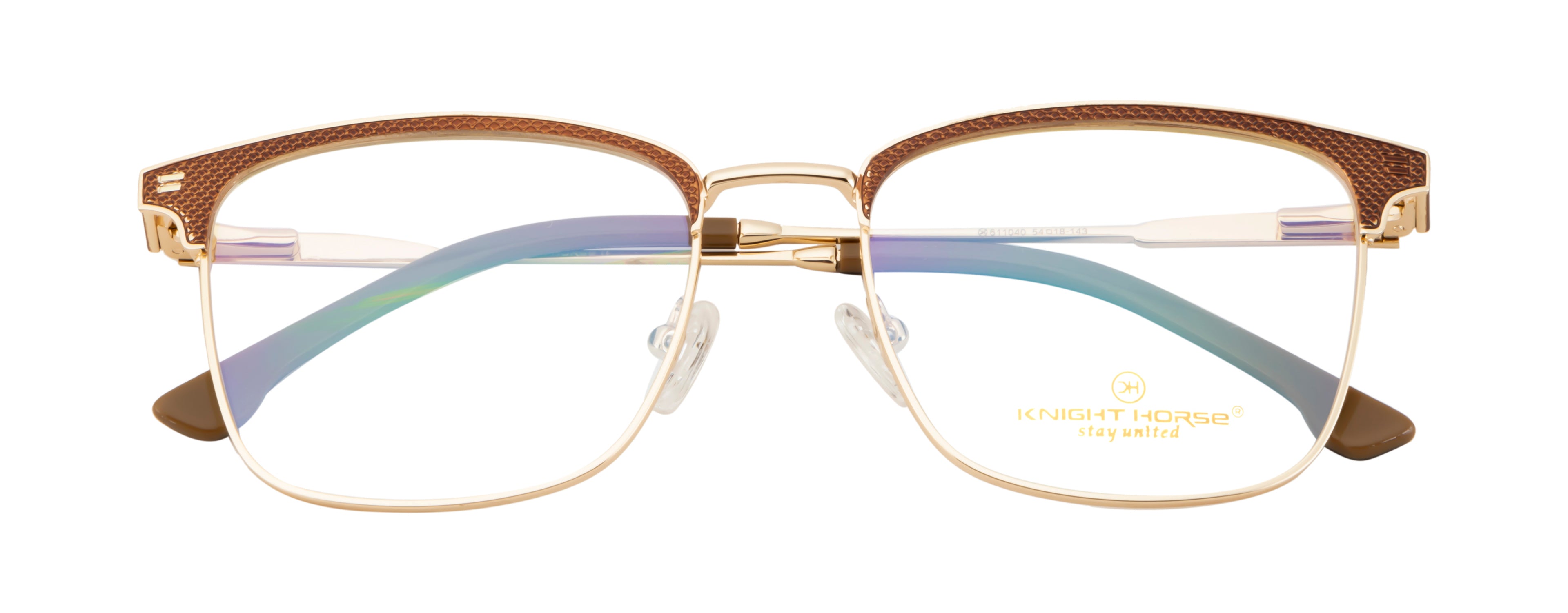 Golden Knight: Metal Eyewear | Square