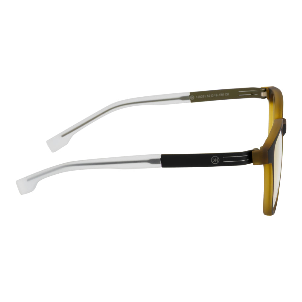 Knight Horse Lightweight Square Eyeglasses with Spring Hinges