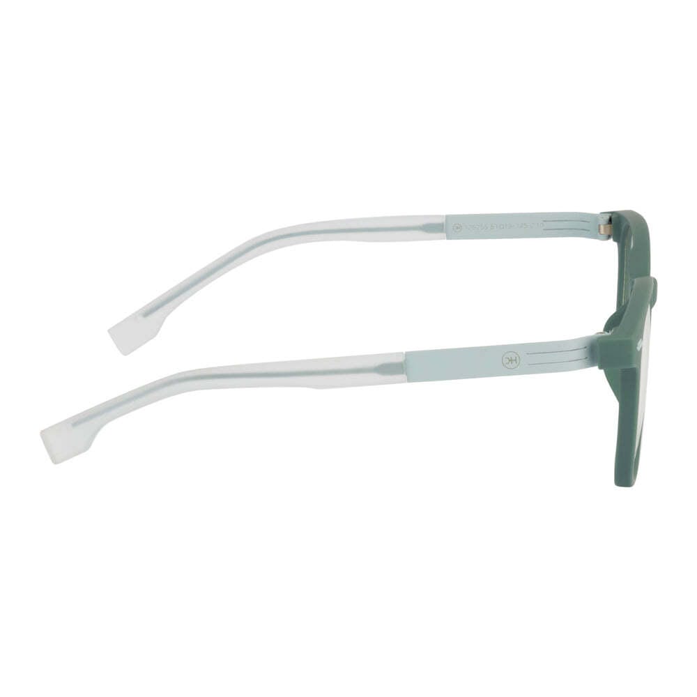 Knight Horse Lightweight Green Eyeglasses with Spring Hinges