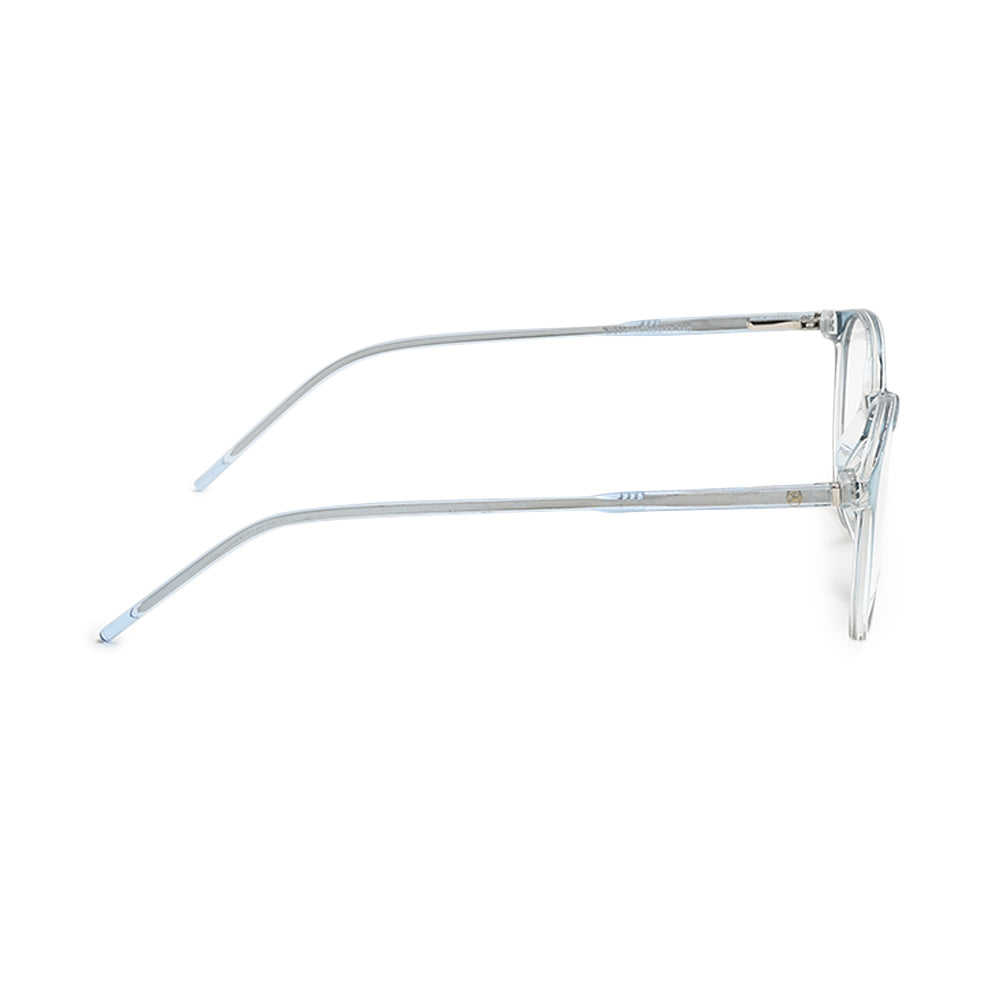 Knight Horse  Premium Eyeglasses Frame – Transparent Light Blue