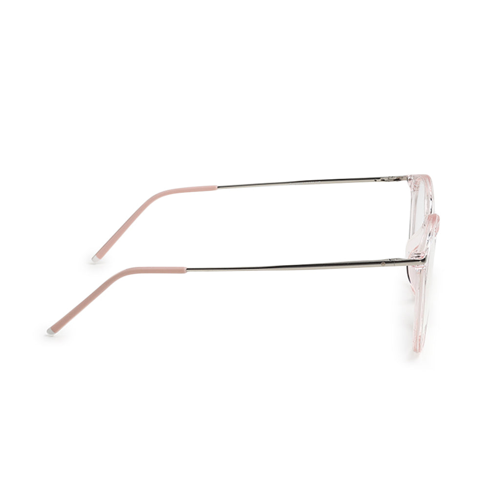 Knight Horse Women’s Stylish Round TR Frame with Metal Sides