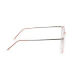 Knight Horse Women’s Stylish Round TR Frame with Metal Sides