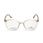 Knight Horse Women’s Round TR Eyeglasses –Transparent Beige
