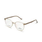 Knight Horse Women’s Round TR Eyeglasses –Transparent Beige
