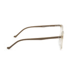 Knight Horse Women’s Round TR Eyeglasses –Transparent Beige