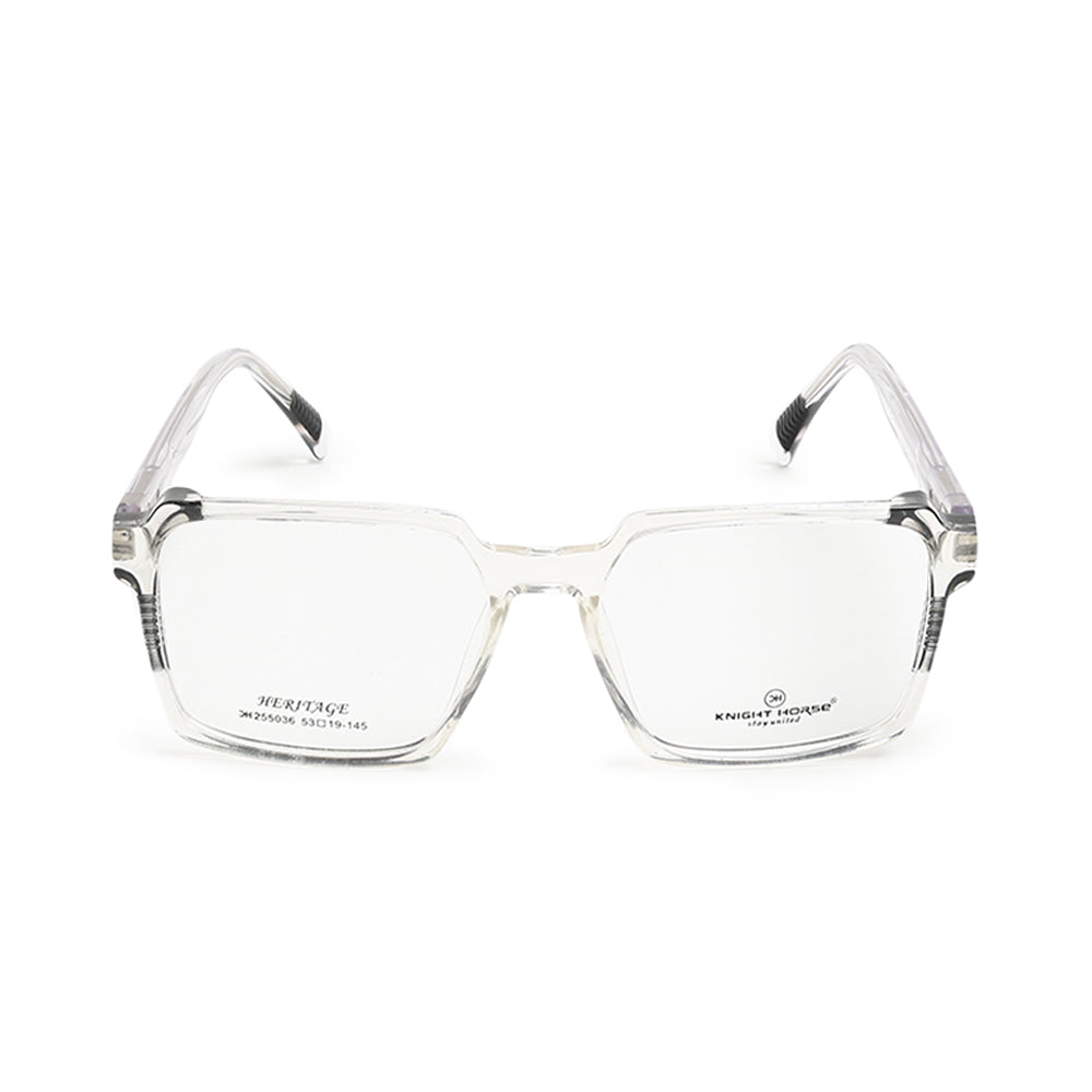 Knight Horse Unisex  Eyeglasses Frame -Transparent Frame