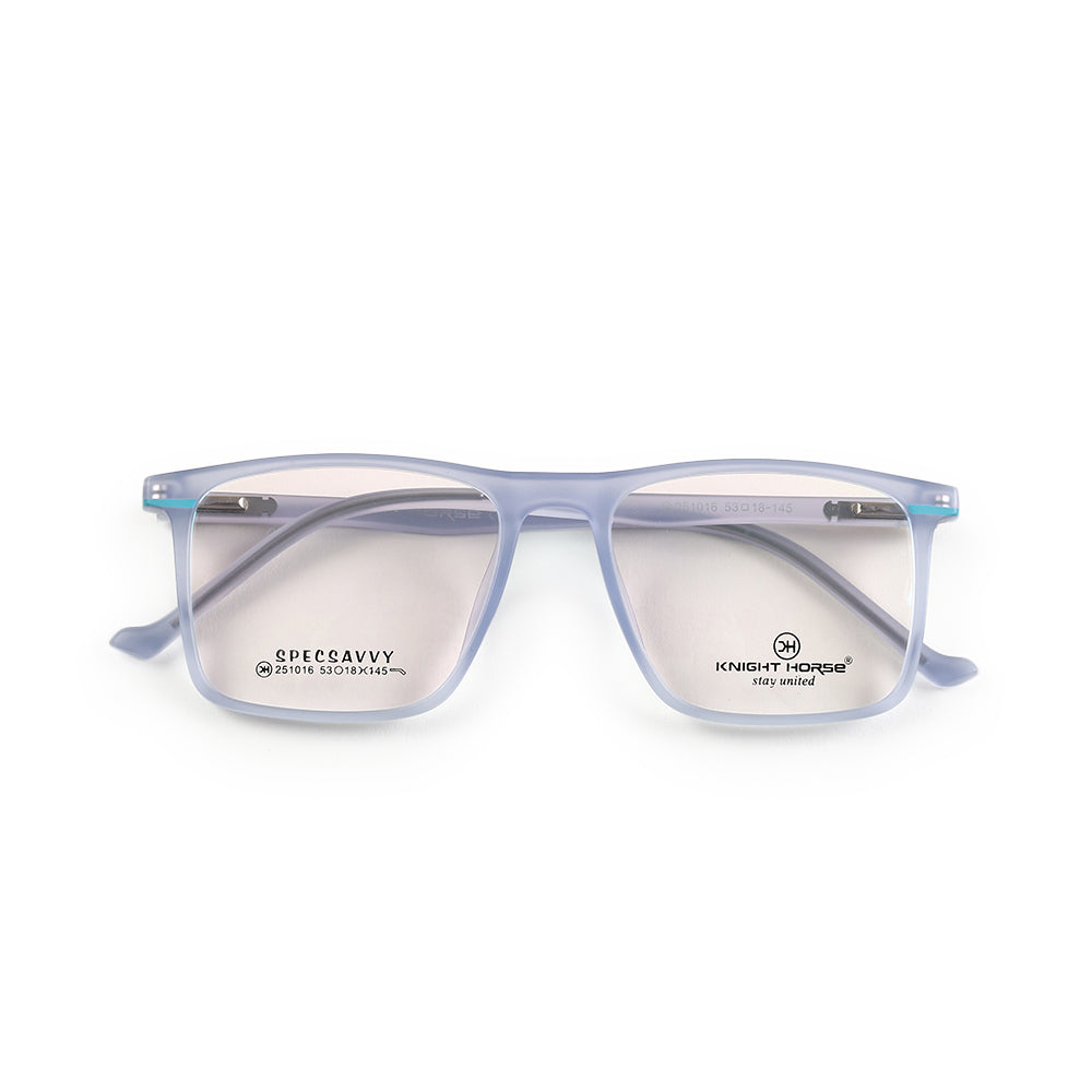 Knight Horse Men’s  Rectangular Eyeglass Frame