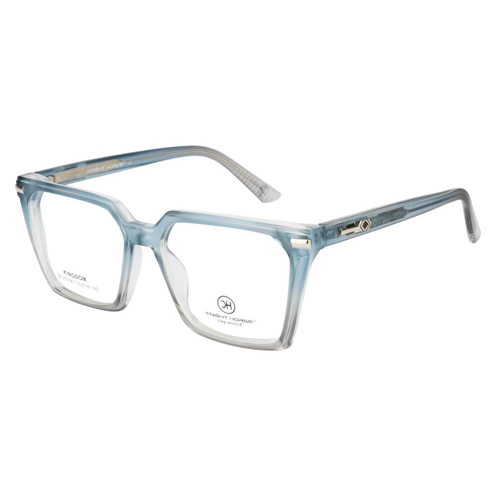 Knight Horse Sharp Cut Square Frame