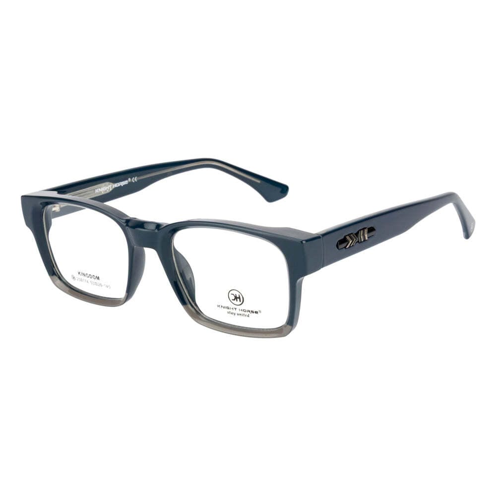 Knight Horse Bold  Rectangular Eyeglass Frame