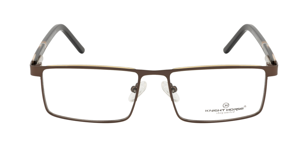Knight Horse Classic Brown Rectangular Frame with Flexible Spring Fit