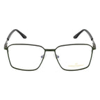 Elegant Eyewear – Black Sleek Frame, Double Plating, Designed Sides