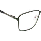 Elegant Eyewear – Black Sleek Frame, Double Plating, Designed Sides