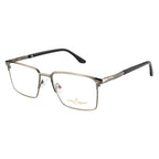 Fancy Metal Shape Eyewear – Stylish Double Tone Sleek Frame