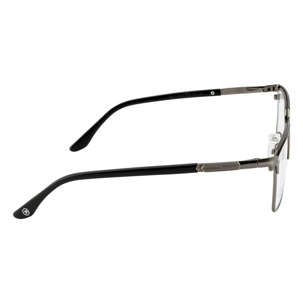 Fancy Metal Shape Eyewear – Stylish Double Tone Sleek Frame