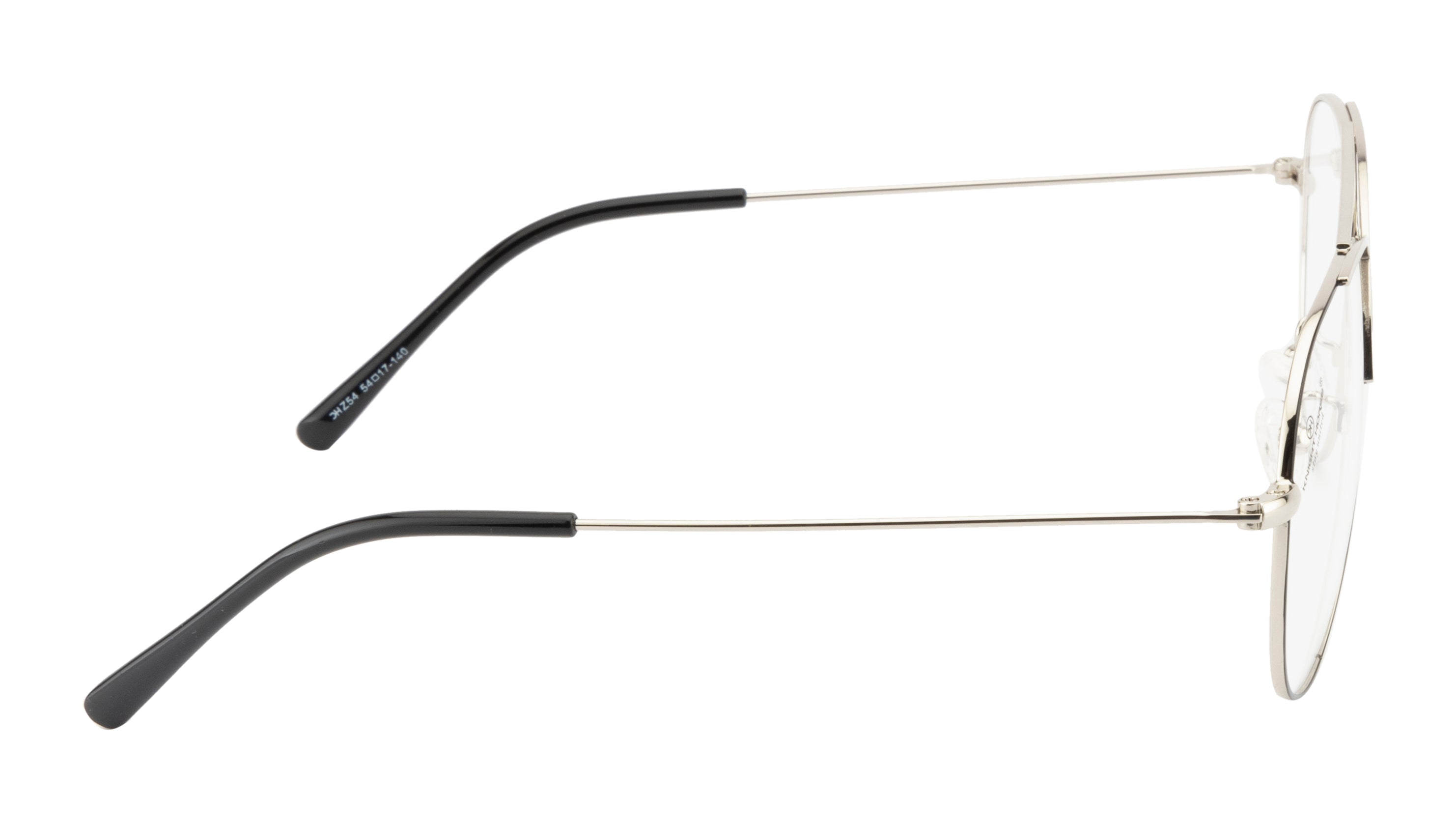 Classic Aviator Fusion: Silver & Black Edition