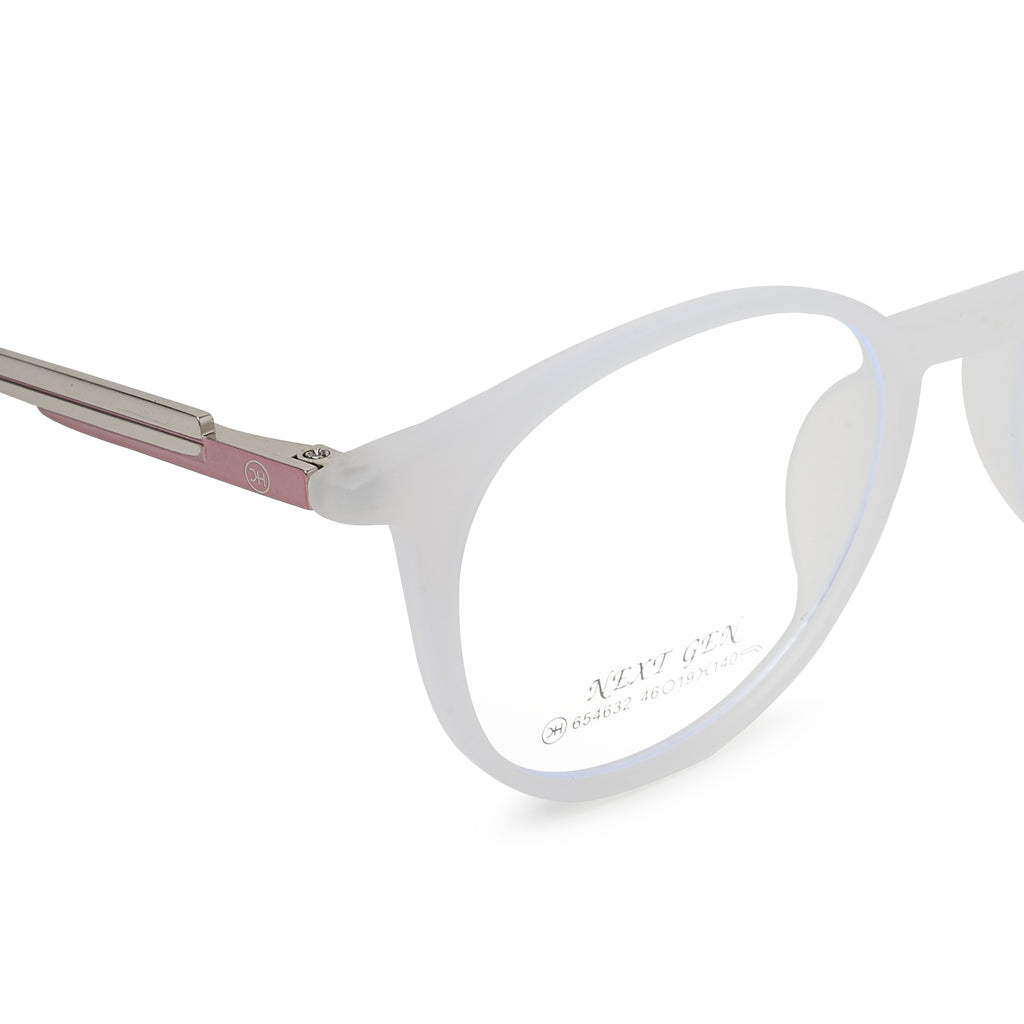Knight Horse  Square TR Full-Rim Eyeglass Frame | Lightweight Single Bar Optical Frame with Spring Hinge