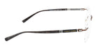 Eminent Brown Hexagonal Rimless Eyewear