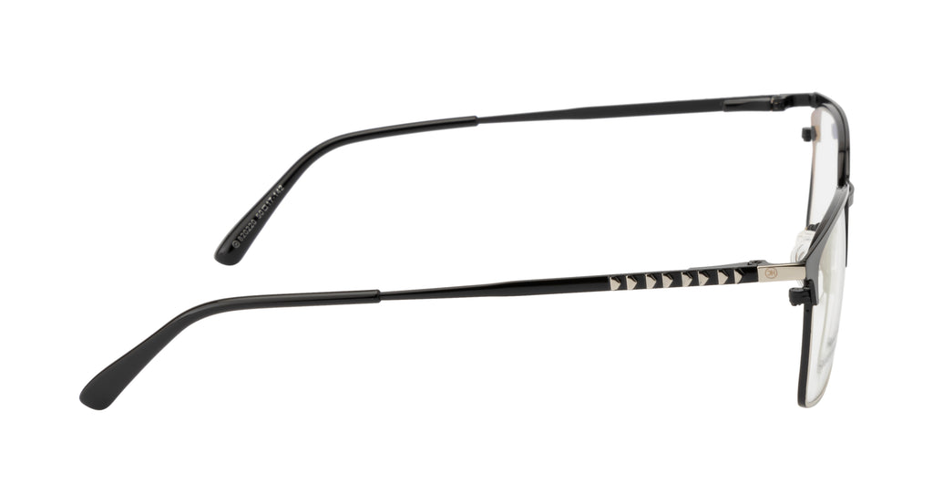 Dual-Plated Metal Eyewear: Spring Hinges and Silicon Nose Pads