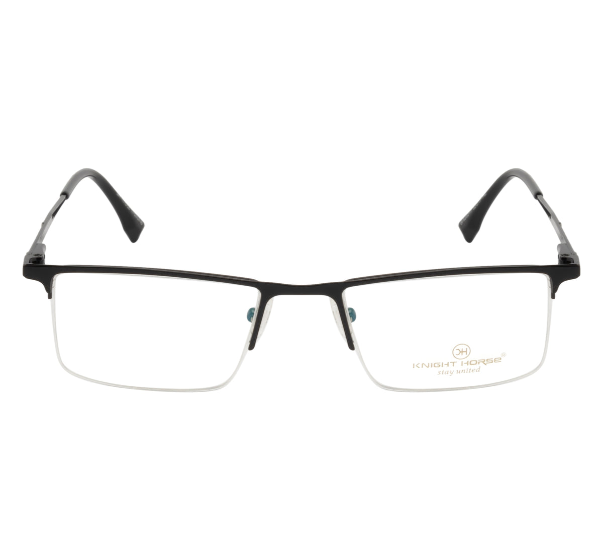Supra Frame: Rectangular Design with Spring Hinges & Silicon Nosepads"